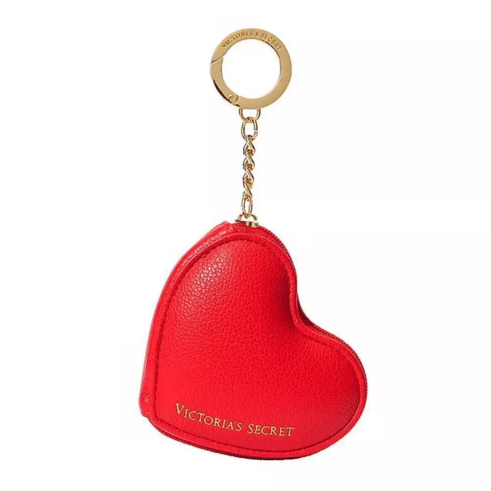 Victoria’s Secert Heart Red Pouch Keychain